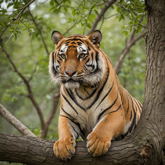 Obraz premium tiger in the zoo