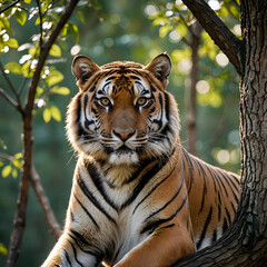 Fototapeta premium tiger in the wild