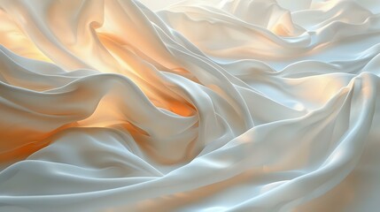 Obraz premium Smooth Satin Cloth with Soft, Natural Light