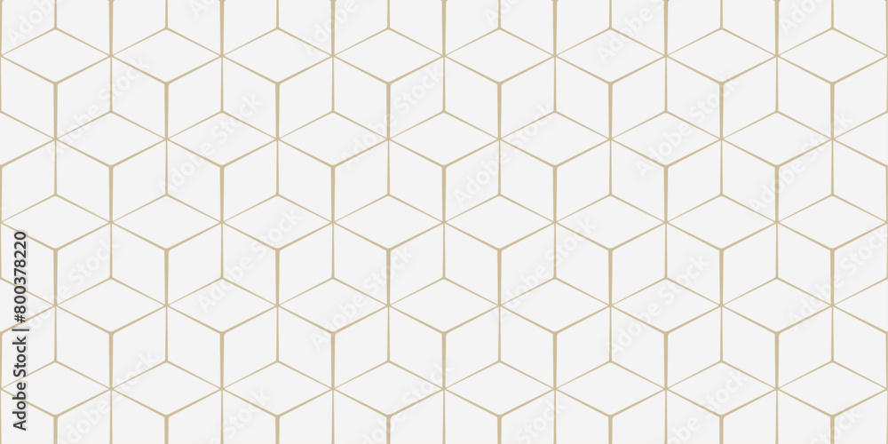 Poster 3d pattern of cubes located on top of each other. geometric vector pattern of volumetric cubes.