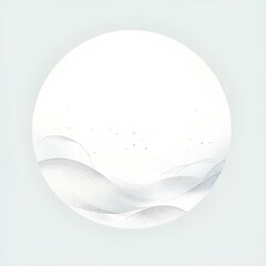 abstract background with bubbles, circle