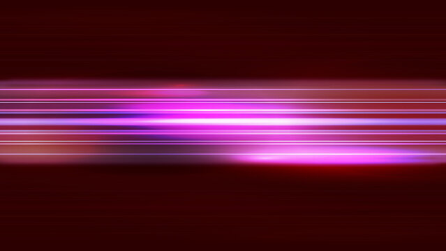 Glowing purple stripes flowing across a dark backdrop, ideal for conveying motion and the essence of speed in a digital realm.