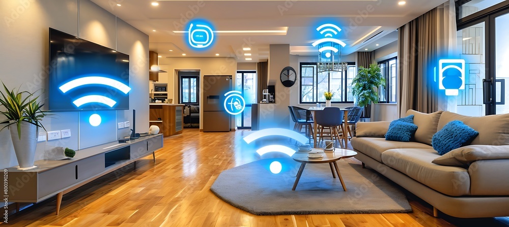 Poster navigating the digital cosmos: embracing the next frontier with a tech banner showcasing hud-enabled