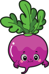 Easy vegetables drawing. Cute veggie herbs vector icon. Funny cartoon vegetable elements. Family fruit and veggie.
