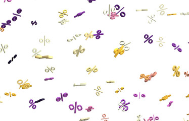 sale digital percentin 3d