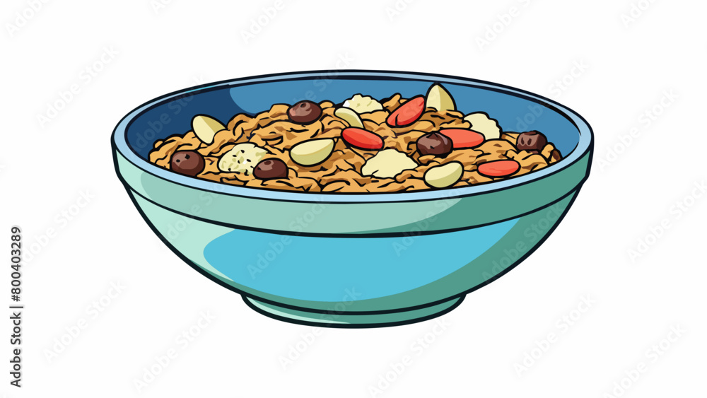 Poster a bowl of irregularly shaped s with a mix of textures some are crunchy and others slightly chewy. th