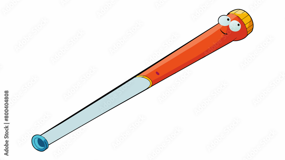 Poster a long slender tube made of sy plastic with a hollow center. it has a pointed end for easy placement