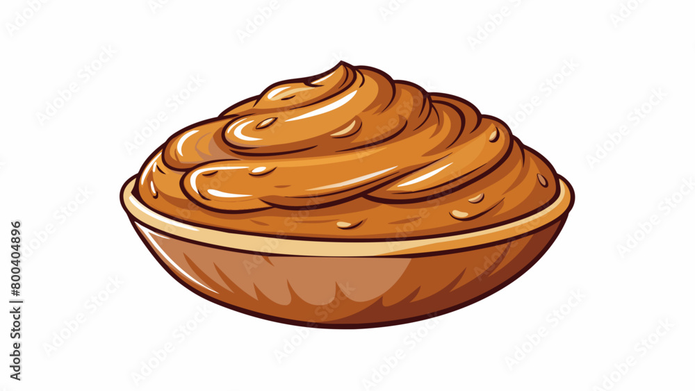 Aufkleber a luscious spread with a luxuriously smooth texture and a rich nutty taste that can be enjoyed on it
