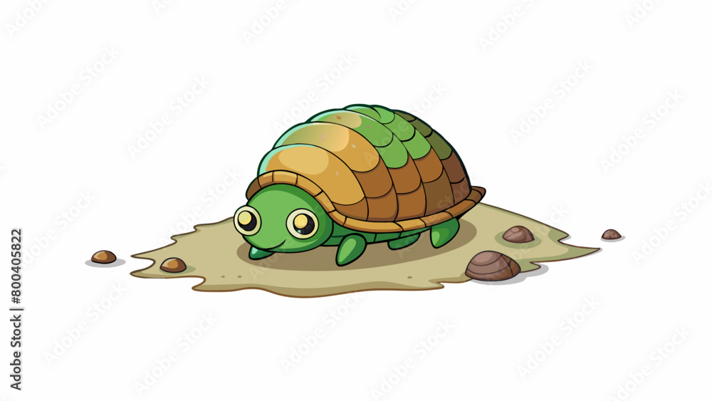 Poster a small bottomdwelling animal with a rounded elongated body and tiny pointed legs. its mottled brown