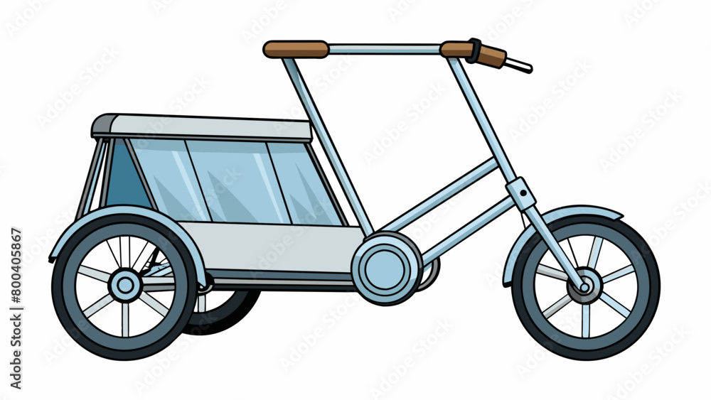 Poster a sleek mode of transportation with a lightweight aluminum frame narrow tires and a straight handleb