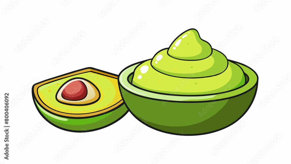 Poster a smooth vibrant dip featuring pureed avocados blended with hints of jalape o cumin and a touch of g