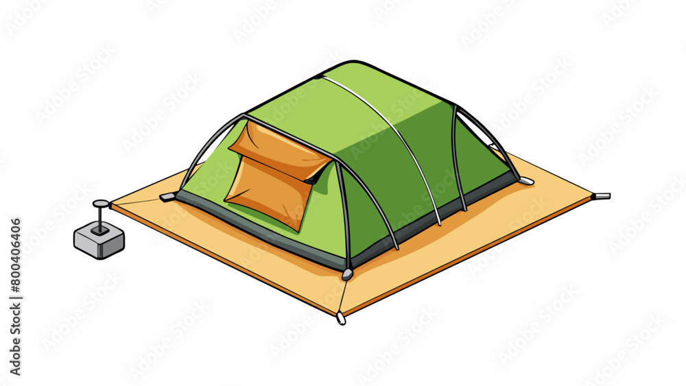 Poster a tent footprint is a compact and easytopack piece of equipment that serves as a ground cover for a 