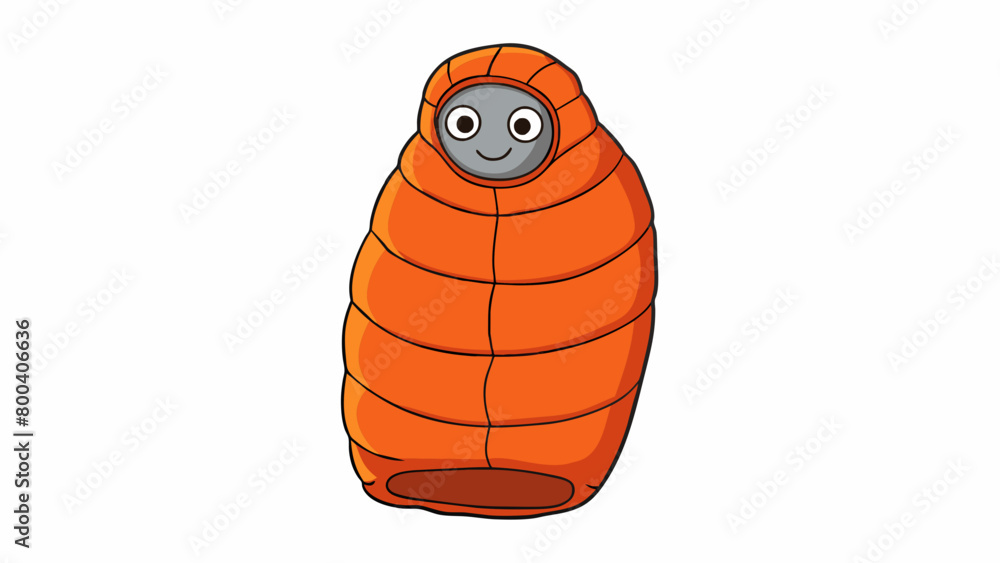 Poster A versatile 3in1 sleeping bag that can be transformed into a blanket or a wearable poncho. It has a waterresistant shell and a soft fleece lining for. Cartoon Vector.