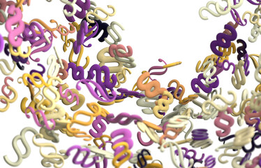 Symbol of Law and Justice, with lots of copy space