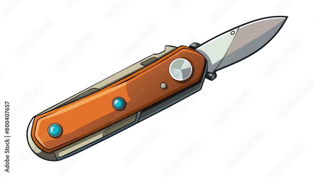 Poster made from sy stainless steel this pocket knife has a sharp blade with a locking mechanism for extra 