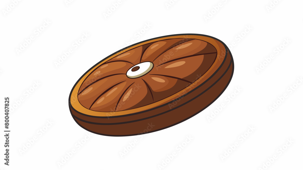 Poster Round flat seeds with a smooth dark outer shell and a small white center. They have a slightly crunchy texture and are about 1 millimeter in diameter.. Cartoon Vector.
