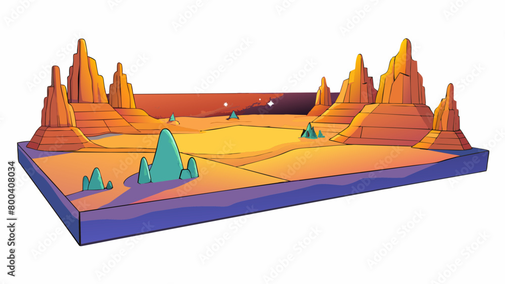 Poster the desert is a place of extremes with scorching hot days and freezing cold nights. as the sun sets 
