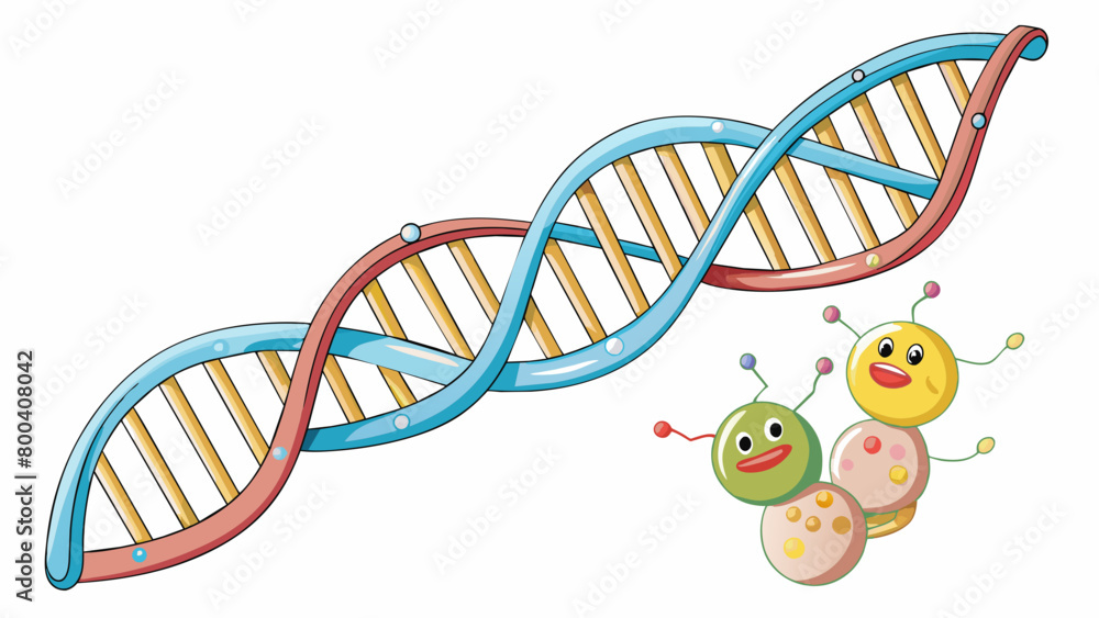 Poster the dna helix resembles a delicate twisted ladder made of long strands of repeating sugar and phosph