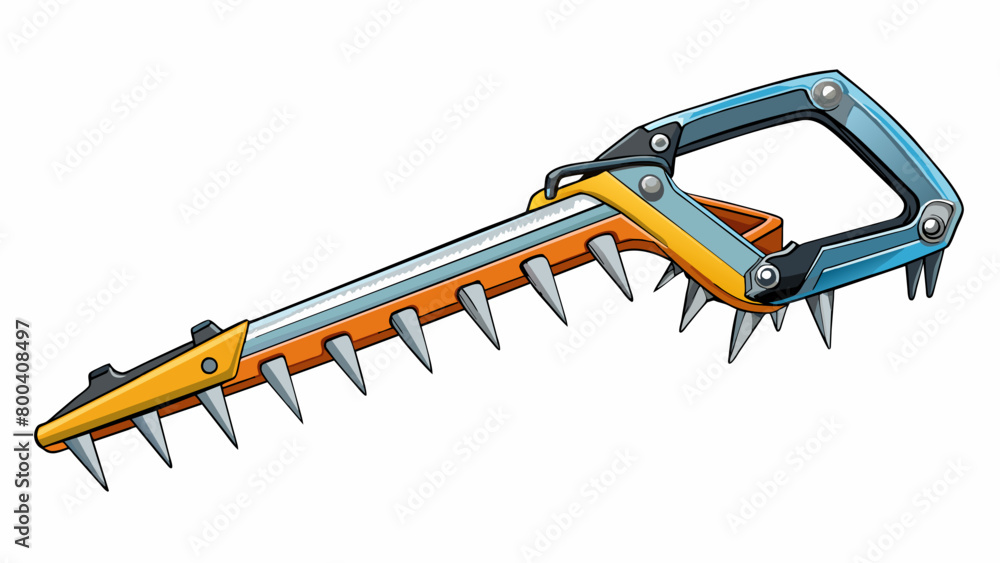 Poster this crampon is designed for mountaineering and has longer pointed spikes for traction on steep slop