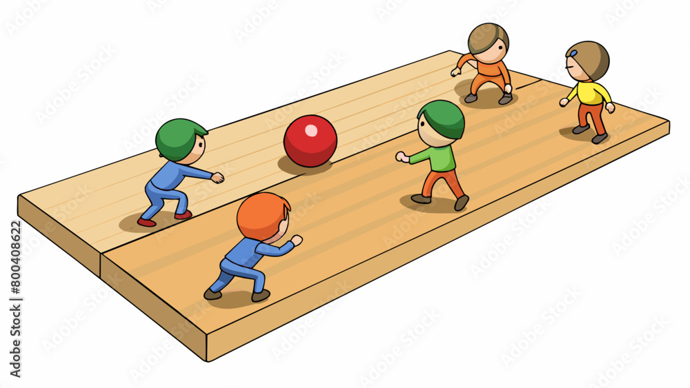 Poster two teams of five players dart across a glossy wooden court their nimble movements orchestrated by t