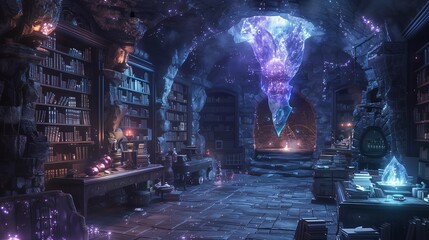 Enchanted Sorcerer's Lair, generative ai