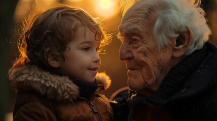 Warm Moments Between Young and Old, generative ai