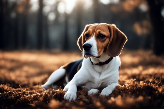 'isolated Beagle White Beautiful Dog Studio Domestic Pet Brown Looking Adorable Young Cute Purebred Portrait Friends Puppy Background Grooming Shot Head Happy Smiling Animal Mammal Funny Front View'