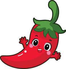 Easy vegetables drawing. Cute veggie herbs vector icon. Funny cartoon vegetable elements. Family fruit and veggie.