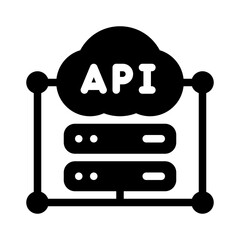 api glyph icon