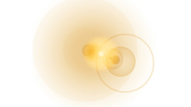Realistic Lens Flare Effect Background