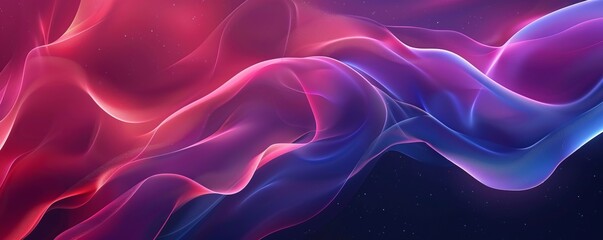 Fototapeta premium Abstract background with smooth shapes