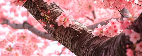 cherry blossom flower and tree