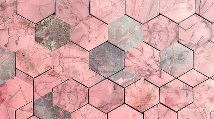 Pink marble texture background