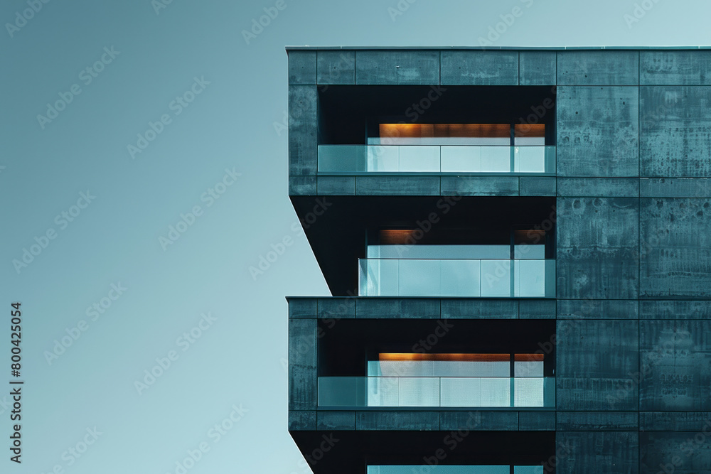 Poster a minimalist gradient from slate gray to pure black, perfect for a modern architecture firmâ€™s webs