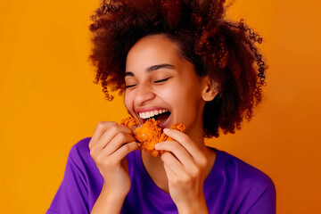 Joyful Taste: Savoring the Crispy Chicken Delight