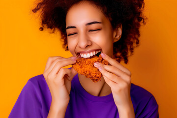 Joyful Taste: Savoring the Crispy Chicken Delight
