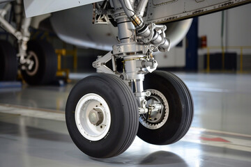 Main wheel of aeroplane gear wheel aircraft