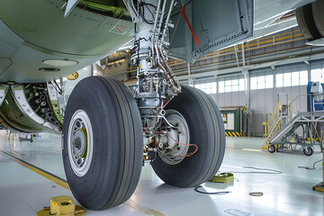 Main wheel of aeroplane gear wheel aircraft