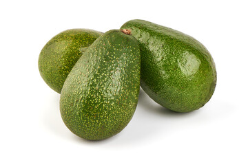 Avocado, isolated on white background