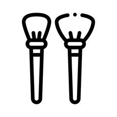 brush line icon