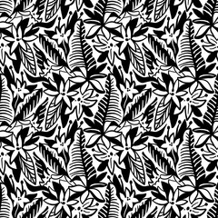 seamless pattern with flowers