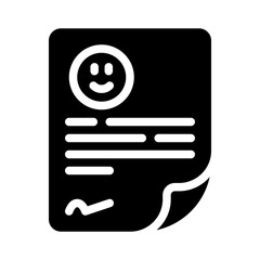 commitment glyph icon