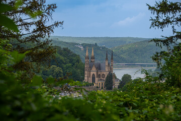 The St. Apollinaris Church in Remagen