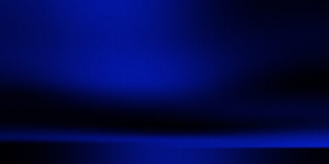 dark blue studio room with spotlight backdrop wallpaper, empty dark blue studio room with light and shadow abstract background