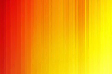 Obraz premium Abstract painting with bright yellow, orange and red colors. Vertical lines, smooth transitions.