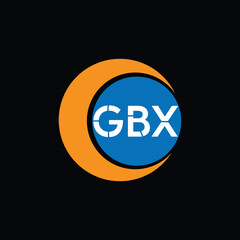 GBX letter logo vector design