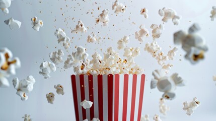 Exploding Popcorn in Motion