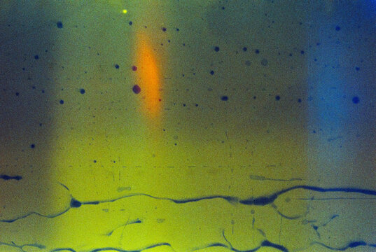 Light outlines leaks film burns