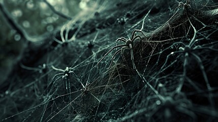 Forest Predator: Spiders on the Prowl