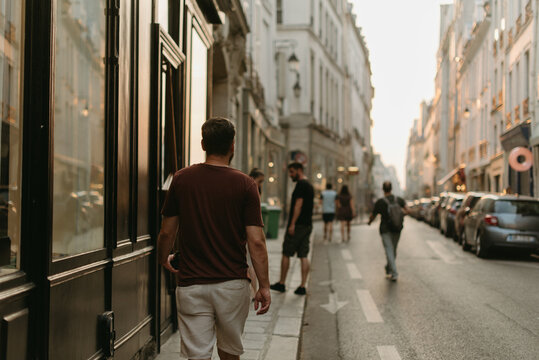 Man on the streets of Paris